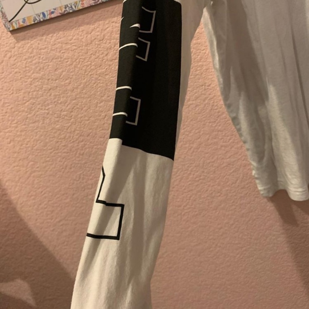 White PINK Long sleeve